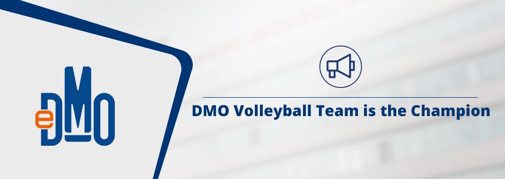 DMO Volleyball Team is the Champion